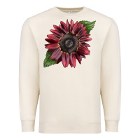 Sandshell chocolate sunflower Premium Sweatshirt - LillyAllenDesigns