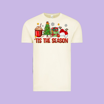 Vintage Tee 'tis the season christmas