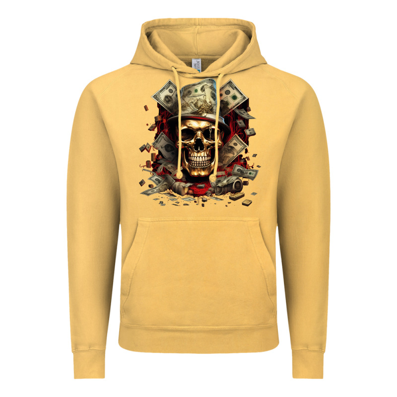 Bad Money Vintage Hoodie by Unal Design | Teevron