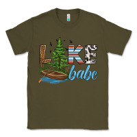 Army Green lake babe Classic Tee - HRA Design Shop