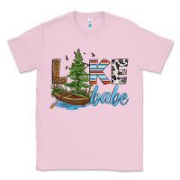 Bubblegum Pink lake babe Classic Tee - HRA Design Shop