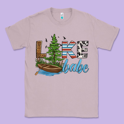 Lake Babe Classic Tee Designed By Hra Design Shop