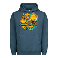 Pigment Midnight Navy sweet like honey Urban Hoodie - Artiststas
