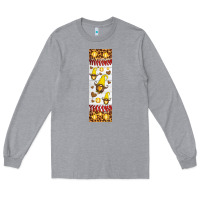 Heather Grey softball football penwraps Long Sleeve Tee - HRA Design Shop