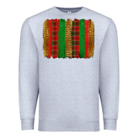 Heather Grey Christmas brushstroke Premium Sweatshirt - Jasminsmagicworld
