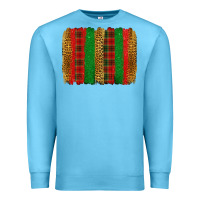 Ocean Blue Christmas brushstroke Premium Sweatshirt - Jasminsmagicworld