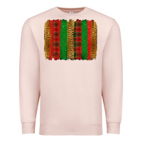 Pale Pink Christmas brushstroke Premium Sweatshirt - Jasminsmagicworld
