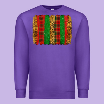 Christmas Brushstroke Premium Sweatshirt Designed By Jasminsmagicworld