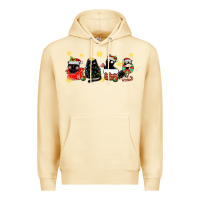 Pina Colada christmas cats Premium Hoodie - MaliasSmallBusiness