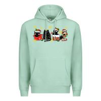 Christmas Cats Premium Hoodie | Teevron