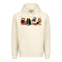Tofu christmas cats Premium Hoodie - MaliasSmallBusiness