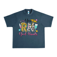 Midnight Navy you rn good hands Urban Heavy Tee - texasbilliewilder