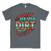 Charcoal Heather rub some dirt on it softball Classic Tee - HRA Design Shop