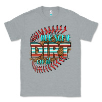 Heather Grey rub some dirt on it softball Classic Tee - HRA Design Shop