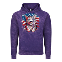 Cloud Purple cat2 Vintage Hoodie - Unal Design