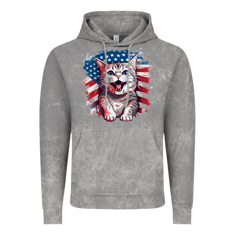 Cat2 Vintage Hoodie by Unal Design | Teevron