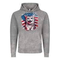 Cloud Rock cat2 Vintage Hoodie - Unal Design