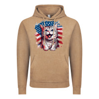 Vintage Coffee cat2 Vintage Hoodie - Unal Design