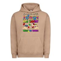 Pigment Burro someone with autism has taught me love needs no wo Urban Hoodie - Artiststas