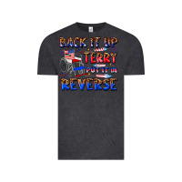 Vintage Black back it up terry put it in reverse billie wilder Vintage Tee - texasbilliewilder