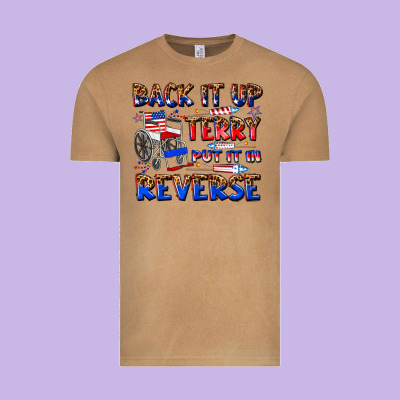 Vintage Tee back it up terry put it in reverse billie wilder