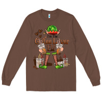 Chestnut im the coffee lover elf Long Sleeve Tee - FaDigitalArtStudio