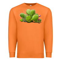 Carrot desert prickly pear cactus Premium Sweatshirt - LillyAllenDesigns