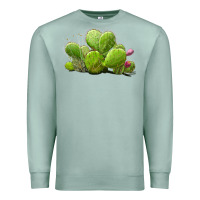 Desert Prickly Pear Cactus Premium Sweatshirt | Teevron