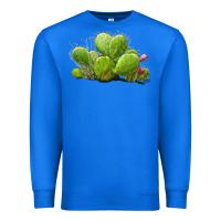 True Royal desert prickly pear cactus Premium Sweatshirt - LillyAllenDesigns