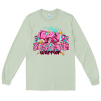 Matcha breast cancer warrior Long Sleeve Tee - AdoDesignShop