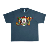 Midnight Navy husky christmas joy Urban Heavy Tee - RanaPortraitStore