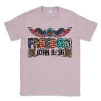 Lilac freedom john Classic Tee - CowhideDigitalArt