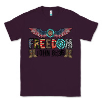 Plum freedom john Classic Tee - CowhideDigitalArt