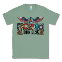 Sage freedom john Classic Tee - CowhideDigitalArt