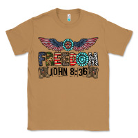Toasted Coconut freedom john Classic Tee - CowhideDigitalArt