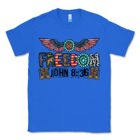 True Royal freedom john Classic Tee - CowhideDigitalArt