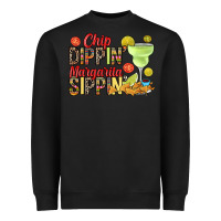 Black Chip dippin' margarita sippin' Heavyweight Sweatshirt - RanaPortraitStore