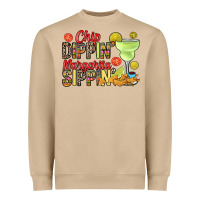 Mushroom Chip dippin' margarita sippin' Heavyweight Sweatshirt - RanaPortraitStore