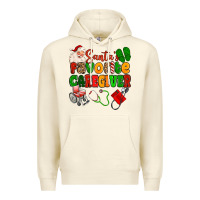 Sandshell santas favorite caregiver Premium Hoodie - MaliasSmallBusiness