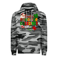 Slate Camo santas favorite caregiver Premium Hoodie - MaliasSmallBusiness