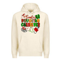 Tofu santas favorite caregiver Premium Hoodie - MaliasSmallBusiness