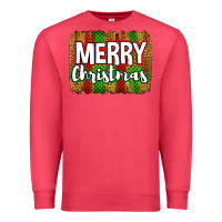 Cardinal merry christmas brushstroke Premium Sweatshirt - Jasminsmagicworld