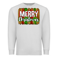 Dove Grey merry christmas brushstroke Premium Sweatshirt - Jasminsmagicworld