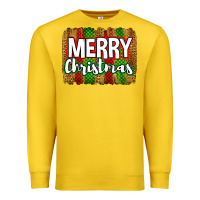 Lemon merry christmas brushstroke Premium Sweatshirt - Jasminsmagicworld