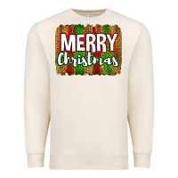 Sandshell merry christmas brushstroke Premium Sweatshirt - Jasminsmagicworld