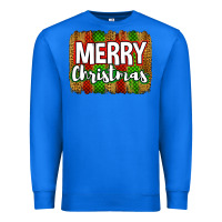True Royal merry christmas brushstroke Premium Sweatshirt - Jasminsmagicworld