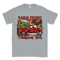 Heather Grey farm fresh christmas trees Classic Tee - BarkalooDesign