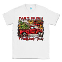 White farm fresh christmas trees Classic Tee - BarkalooDesign