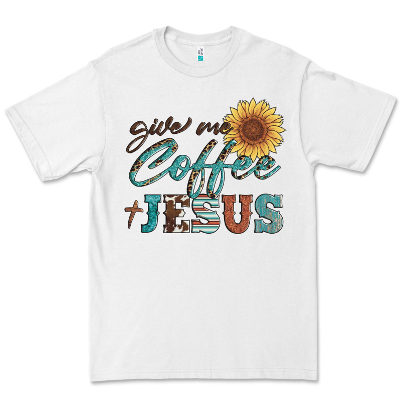 Give Me Coffee And Jesus Premium Tee by Artiststas | Teevron