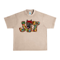 French Oak german shepherd christmas joy Urban Heavy Tee - RanaPortraitStore